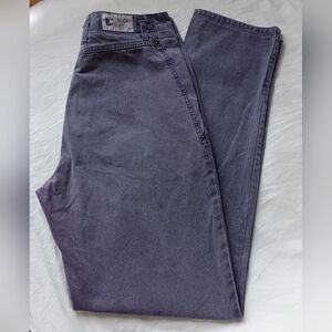 Unique Vintage Union Bay Purple Wash Denim Jeans 1980s Coppertone Rivets RARE